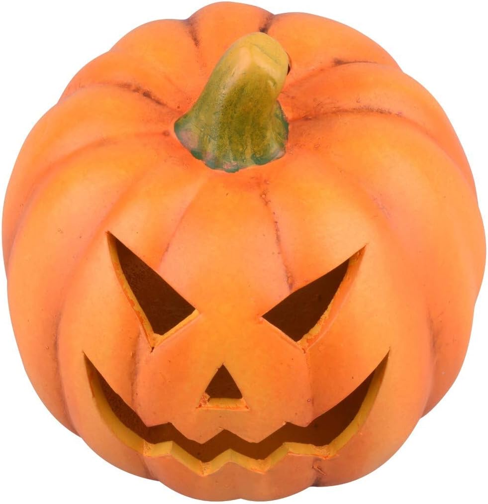 Dadeldo Home Zucca Halloween In Ceramica 15 X 15 X 14 Cm Arancione Decorazioni Per Halloween Casa E Cucina Teacuppublishing Com