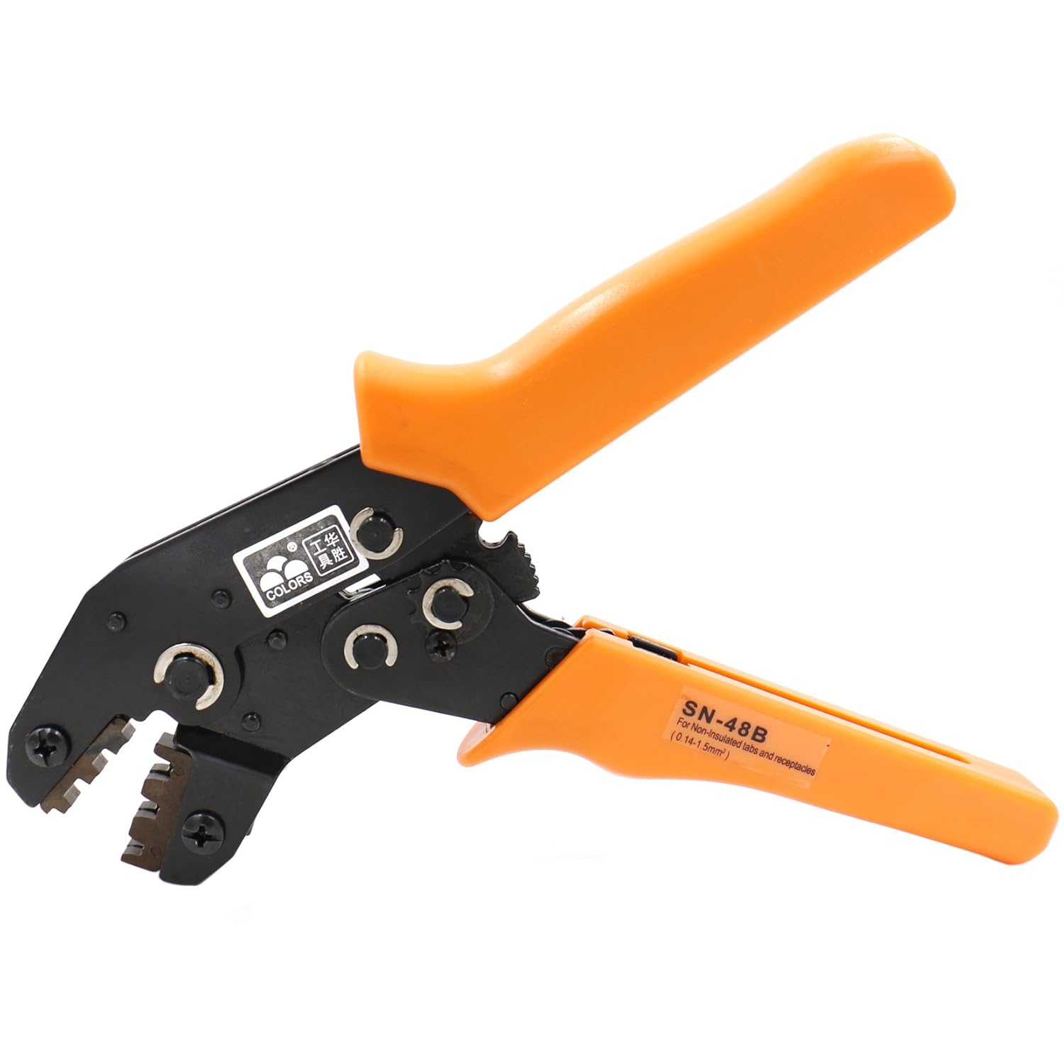 Heschen Mini Ratchet Crimper Plier SN48B NonInsulated Terminals