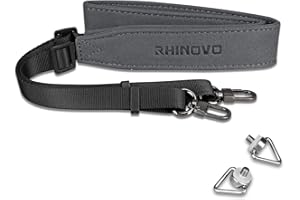 Rhinovo Drone RC Lanyard Strap | Fits DJI RC Pro 2, RC/RC 2, RC Plus Controllers | Extended 22–29" Adjustable Range | Durable 304 Steel Clip