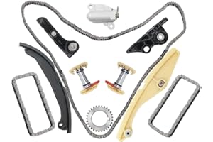 YINAVAGAD 90738S Engine Timing Chain Kit for Ford Edge Explorer F150 Mustang Taurus Transit 150/250/350 3.5L 3.7L 2011-2017, 