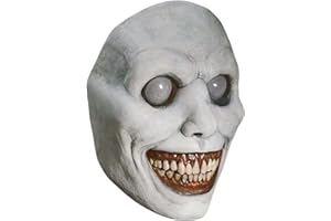 Aerkersun Scary Halloween Mask for Adults, Realistic and Durable Latex Creepy Horror Mask for Cosplay and Halloween Party
