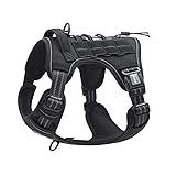 Auroth Tactical Dog Harness for Large Dogs No Pull