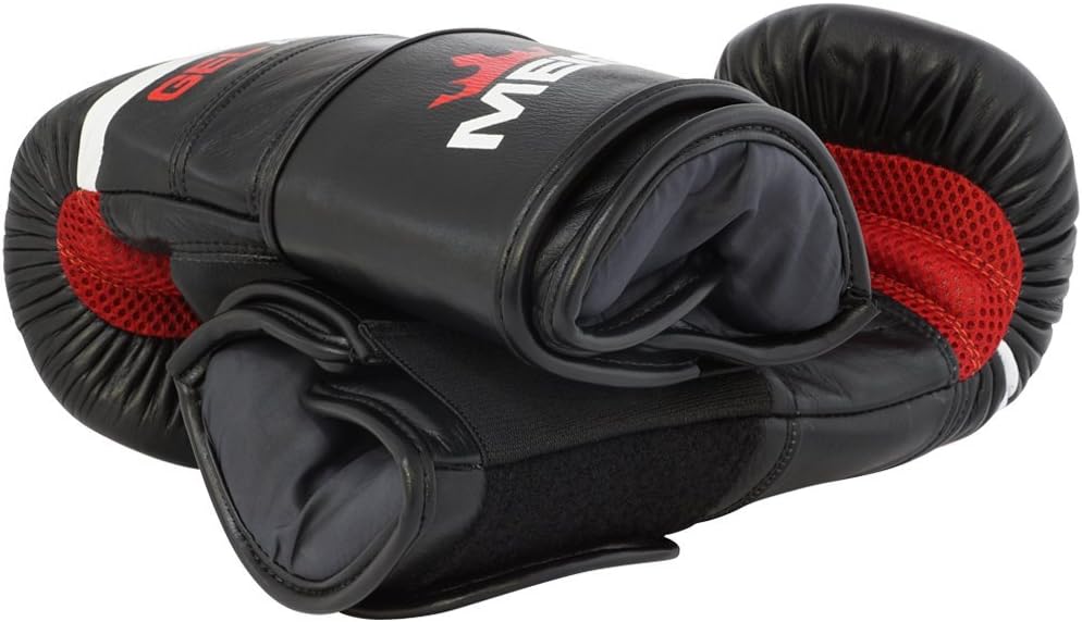 Meister Gel Armor Full-Grain Cowhide Leather Bag Mitts w/Wrist Support (12oz - 16oz) : Sports & Outdoors