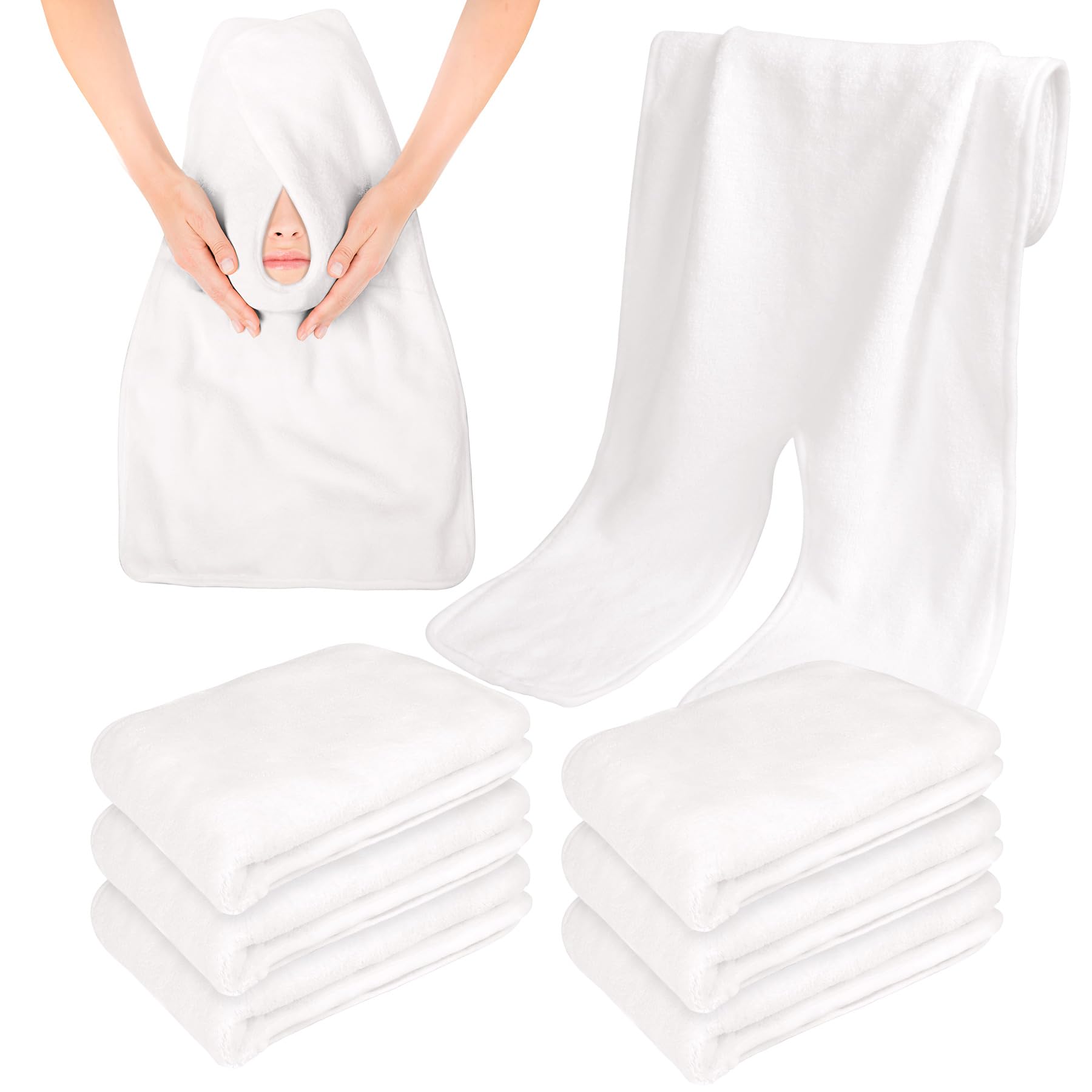 Photo 1 of BREENHILL 6 Pack Facial Towels for Estheticians Soft, Spa Towels for Facial, Comfortable Extra Thick Massage Face Towels, Professional Esthetician Equipment