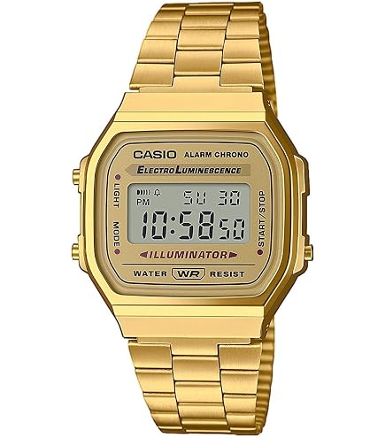 Amazon.com: Casio A500WGA-9D Men's Vintage Collection Gold Tone