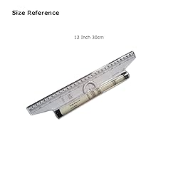 Actopus 12 Inches Plastic Parallel Rolling Ruler 30