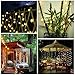 Solar String Lights Outdoor, 50 LED 24.6Ft Crystal Balls Waterproof Globe Solar Powered Fairy String Lights for Bedroom Garden Yard Home Patio Wedding Party Holiday Decoration