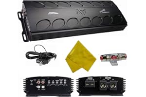 Audiopipe APMN-2000 RMS Class D Monoblock Subwoofer Amplifier, 2000W Mono Sub Amp