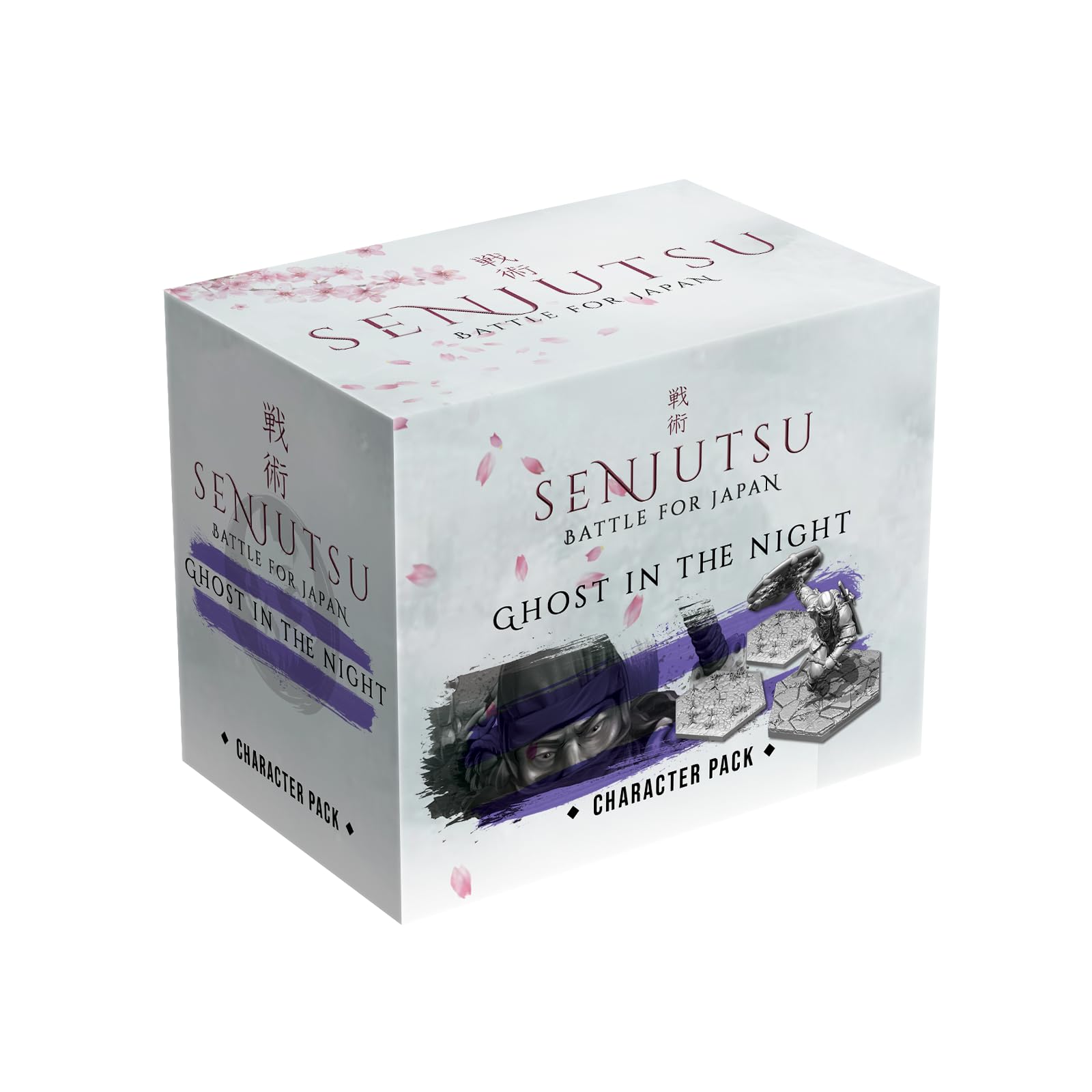 Lucky Duck Games - Senjutsu: Ghost in the Night | Senjutsu Expansion | English Version | 1-4 Players | Ages 14+ | 15-20 Minutes