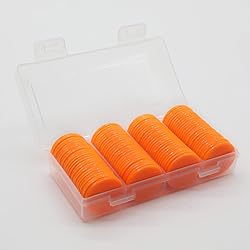 HAKITAROOM Set of 100 Opaque Plastic Learning