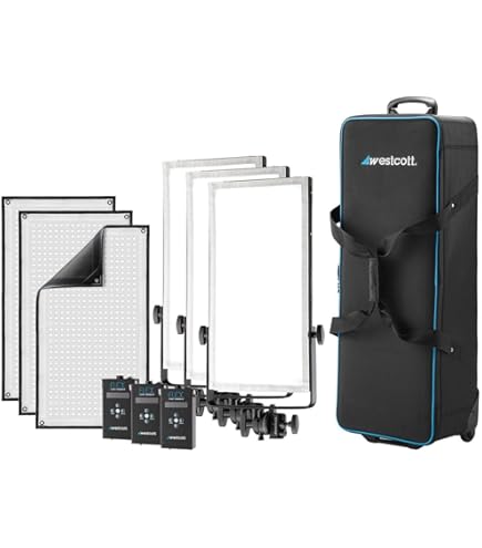 Amazon.com : Westcott Flex Cine Peter Hurley Bi-Color Studio Kit