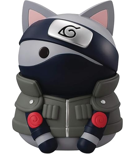 Megahouse Naruto – Nyanto! The Big Nyaruto Series – Figura Jiraya, 10 Cm, Mascotte In Vinile Morbido, Da Collezione