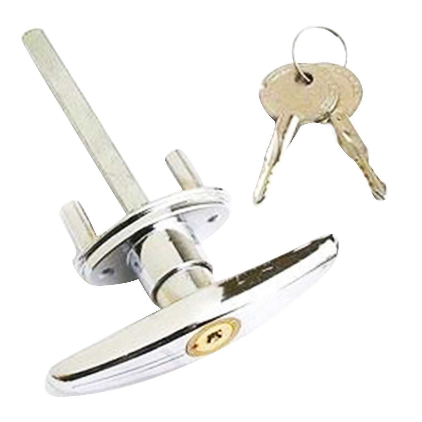 UOOOM T-Handle Garage Door Lock Fixing Spigots Lock with 2 Keys