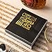 Crisky Cheers to 40 Years 40th Birthday Napkins Black and Gold 40th Brithday Decorations Birthday Party Supplies Beverages Napkins 50 PCS, 3-Ply