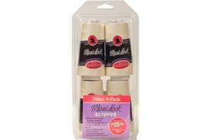 American & Efird 523 Maxi-Lock All Purpose Value (4 Pack), Eggshell