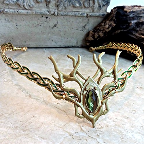 Celtic Woodland Elven Circlet Crown Headdress for Women or Men
