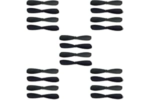 skrnrhrery The Propeller Blades, UAV Propeller Used to Remote Control The Glider Special Nylon 46 Mm Blade Shaft 0.8 Mm of Positive and Negative Mini UAV Propeller Aircraft Parts