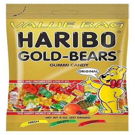 Haribo gummi bears (042238302815)