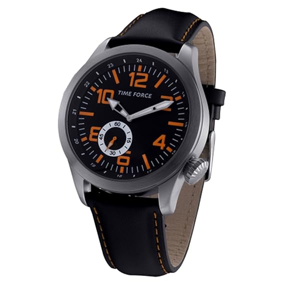 Buy Time Force Analog Black Dial Men's Watch TF3367M12 Online at Low