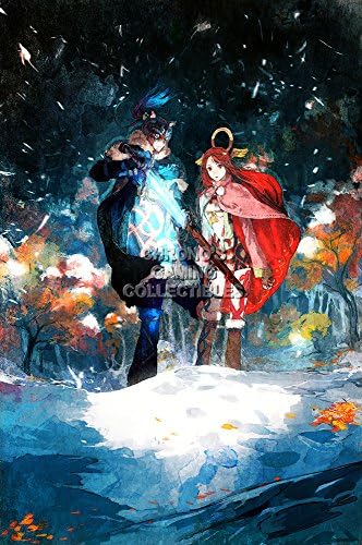 PremiumPrintsG - I Am Setsuna PS4 Vita Switch - XEXT717 Premium Canvas 11" x 17" (28 cm x 43 cm)
