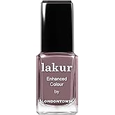 LONDONTOWN lakur Green Nail Polish - Chip-Resistant, Non-Toxic, Conditions & Hydrates Nails, 0.4 Fl Oz