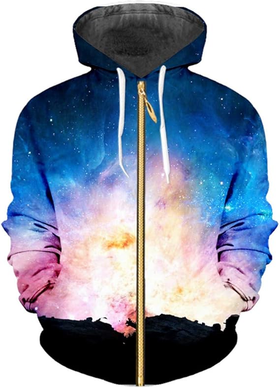 blue galaxy sweatshirt