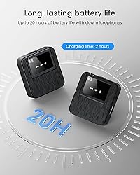 BAILIXIN 3-in-1 Professional Wireless Lavalier