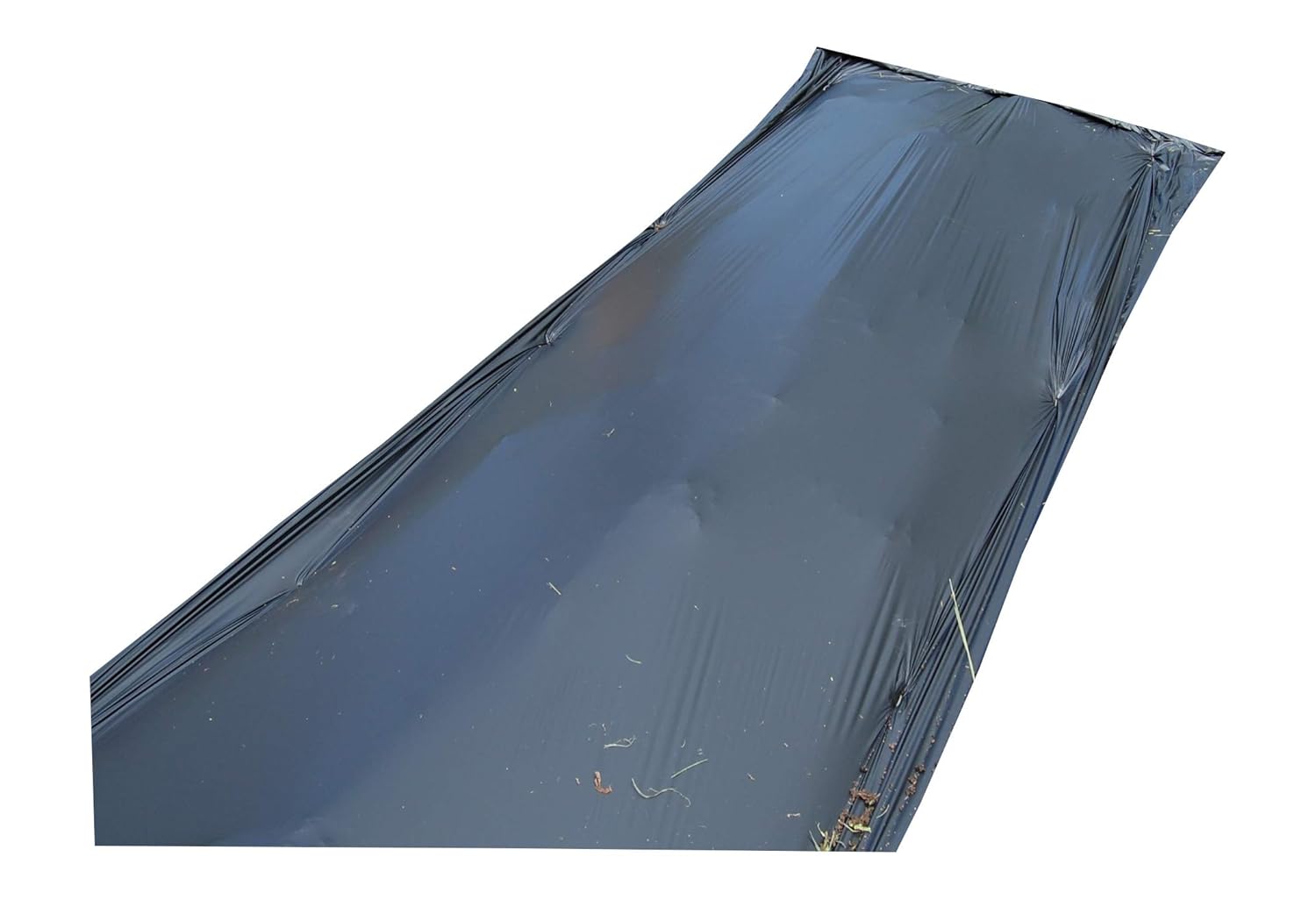 ft. 4000 X ft. 4 Mulch Plastic Black Solution Growers 1.0 Embossed Mil