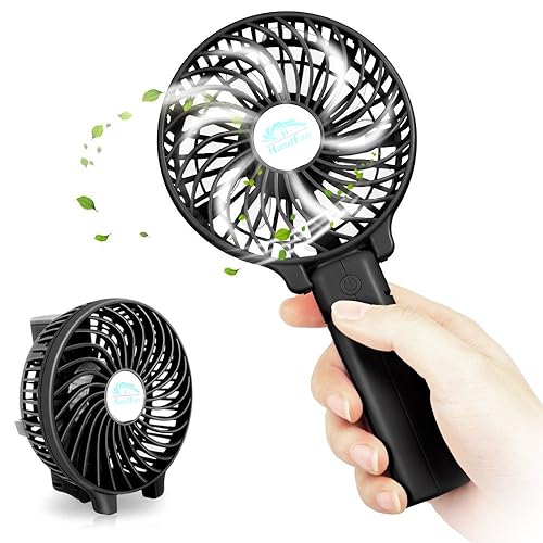 EasyAcc Handheld Electric Fans Mini Portable Outdoor Fan with