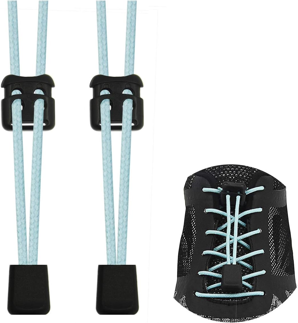 Riemot No Tie Shoe Laces, Speed Lacing Laces for Walking Boots, Hiking Shoes, Trainers & Sneakers, Safe Quicklaces for Kids Elderly Adults Athletes