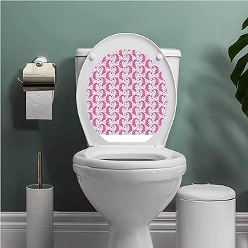 Amazon Com Scocici1588 Unicorn Party Toilet Seats Wall Stickers