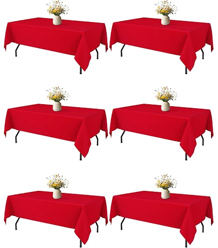 Fokitut - Juego de 2 manteles rectangulares impermeables, 60 x 120 Fokitut - Juego de 2 manteles rectangulares impermeables, 60 x 120