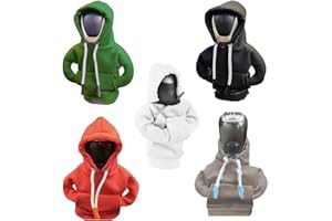 KOCAK GOLD 5 Pack Gear Stick Shift Hoodie Cover - Gearshift Knob Hoodie - Little Hoodie for Gear Shift Shifter - Car Shifter Hoodies - Small Car Gear Shift Covers - Car Decor Accessories