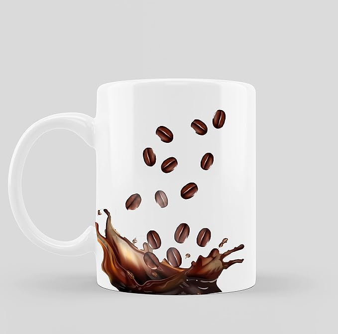 Buy Coffee Beans Printed Coffee Mug Online at Low Prices in India