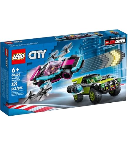 Amazon.com: Lego 60397 Monster Truck Race, 301 Pieces, Age 6+