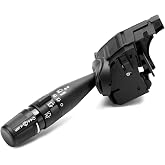 Multifunction Turn Signal Switch 08-16 Chrysler Town Country,12-15 Ram C/V | 2008-19 Dodge Grand Caravan,11-19 Journey,09-14 Volkswagen Routan,Windshield Wiper Blinker Lever Switch,56046118AA,56046118AB