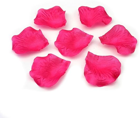 Amazon Co Jp Doutop 花びら 1000枚セット 桜吹雪 造花 バラ 薔薇 飾り 結婚式 誕生日 ウエディング パーティー クリスマス 撮影 演出小物 お祝い シルク 10色 ローズレッド おもちゃ