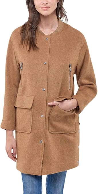 manteau couleur camel