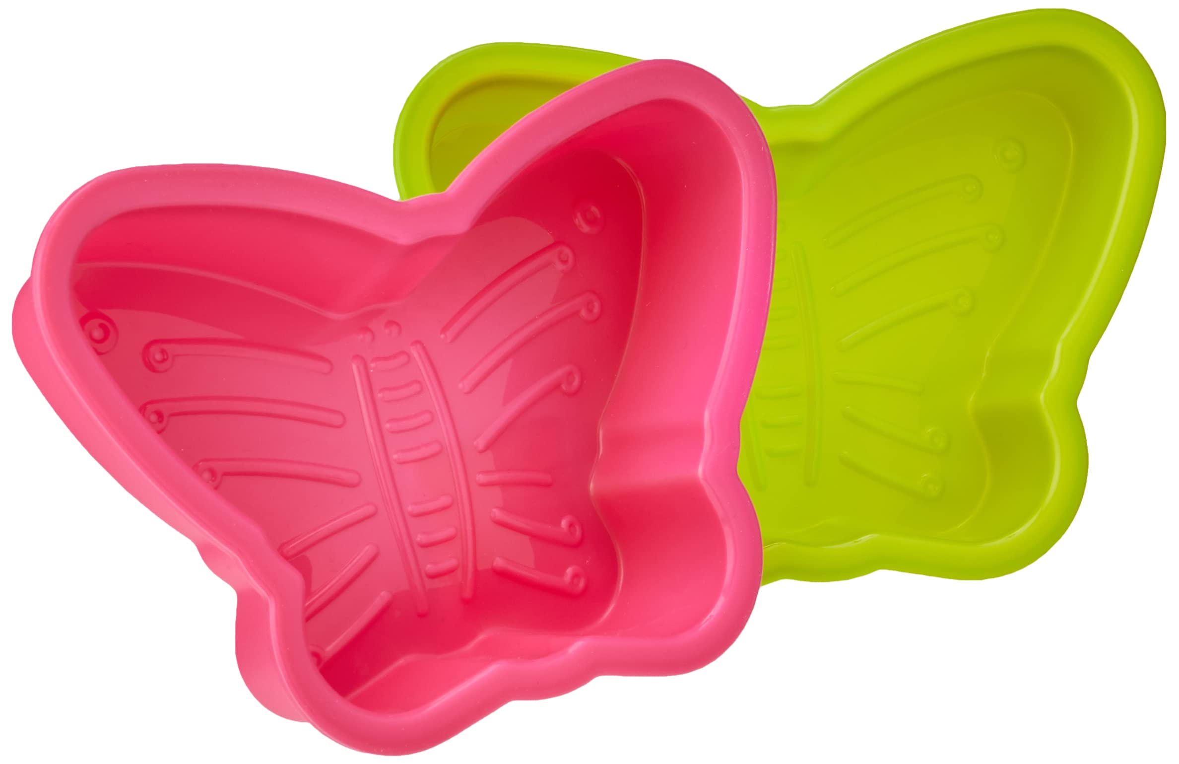 Premier Housewares 804982 Butterfly Cake Moulds - Set of 2, H4 x W19 x D14cm