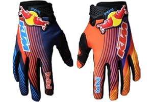 EXCEREY Bull Non-Slip MTB Motorcycle Biking Cycling Gloves Full Finger Off-Road Racing Gloves for Men Women & Mountaineering