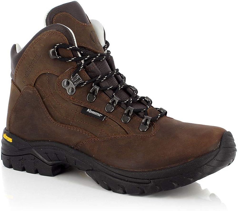 KIMBERFEEL Anker, Chaussure de Marche Montante en Cuir Homme Amazon.fr