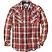 Legendary Whitetails Men's Outlaw Western Shirt Patriot Plaid X-Large