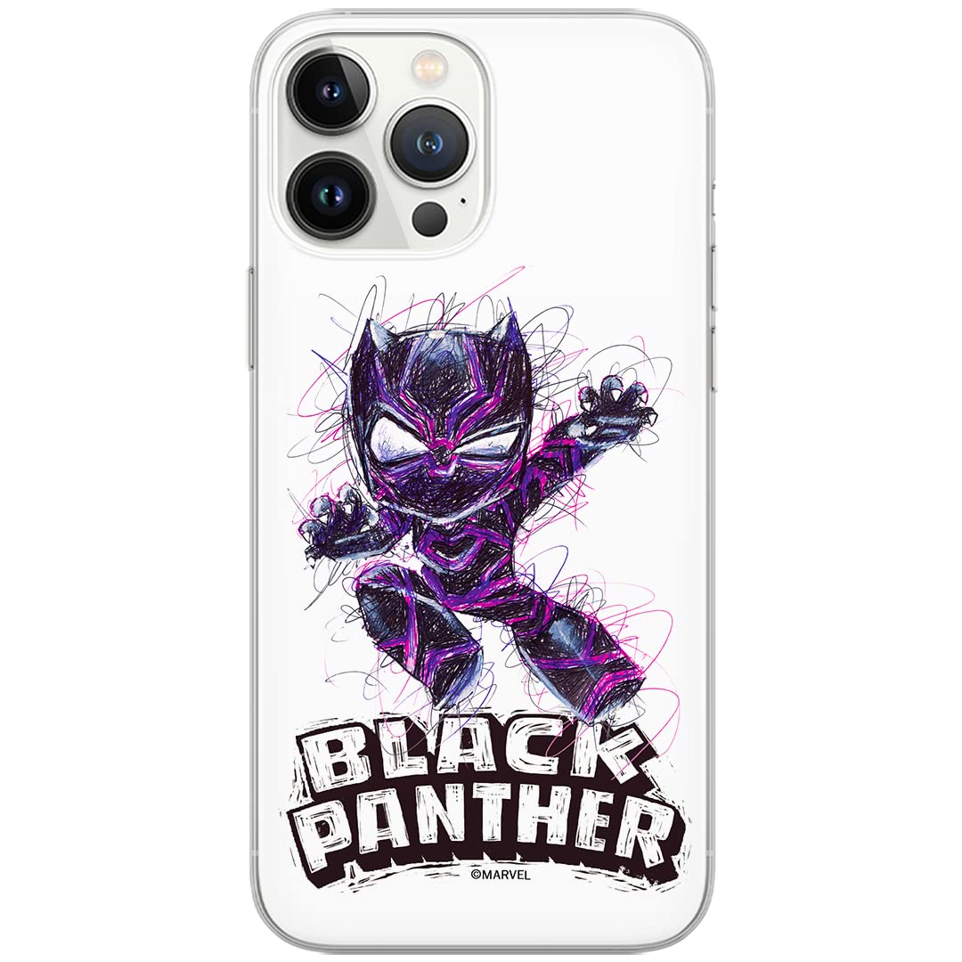ERT GROUP mobile phone case for Apple Iphone 7 PLUS/ 8 PLUS original and officially Licensed Marvel pattern Black Panther 017 optimally adapted to the shape of the mobile phone, case made of TPU