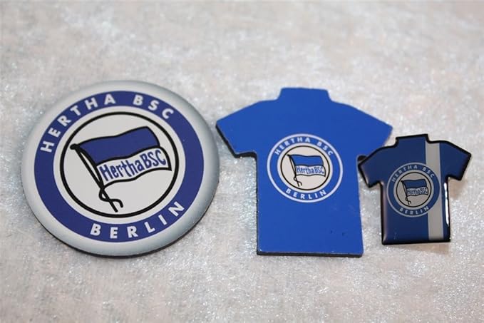 Hertha Bsc Berlin Fanset 3 Teilig Trikot Pin Magnet Trikotmagnet Anstecker Bundesliga Olympiastadion Amazon De Bekleidung Hertha Bsc Berlin Fanset 3 Teilig Trikot Pin Magnet Trikotmagnet Anstecker Bundesliga Olympiastadion Amazon De Bekleidung