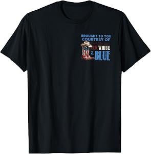 We'll Put A Boot in Your Ass It's American Way Cowgirl Boots T-Shirt