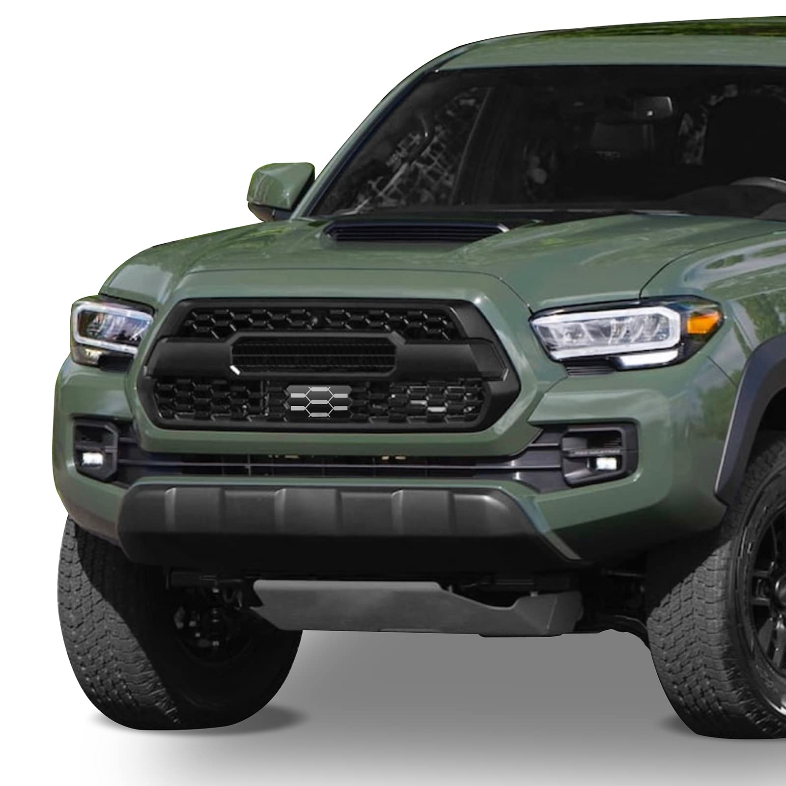 thumbnail image 2 of Front Grill Garnish Sensor Cover For 2016-2021 Toyota Tacoma TRD PRO – Right Side 2 of 5