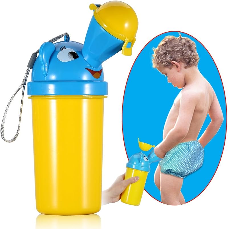 ONEDONE Portable Baby Potty Urinal 500ml Travel Camping Pee Training Boy