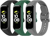 AMCC 3 Pack Replacement Straps for Samsung Galaxy Fit 2 SM-R220 Silicone Sport