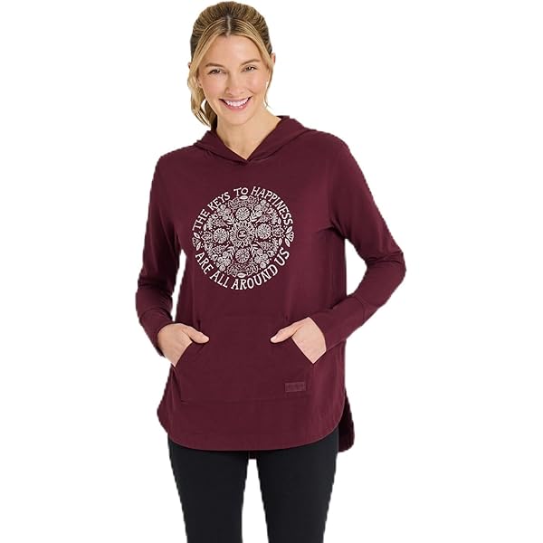 Sweat à capuche, Flower Power, manches longues | tous les Sweats | Sweats