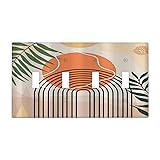 Xuejiaku Decorative Switch Plate Covers Abstract